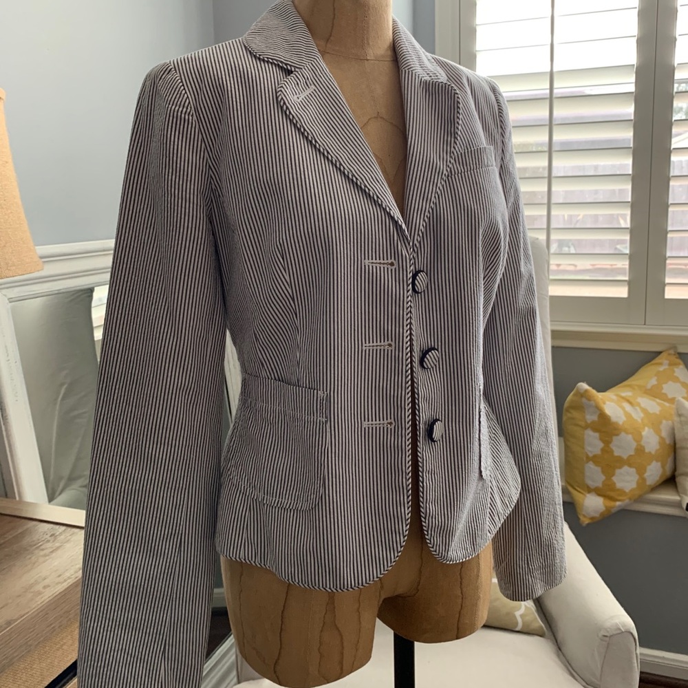 Loft cotton light blazer